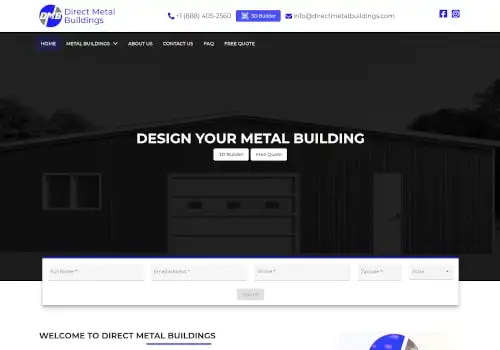 Direct Metal Buildings image